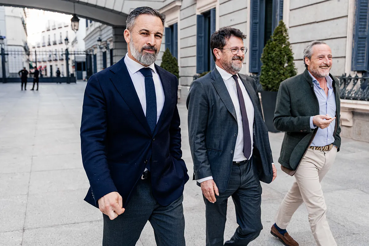 Sobreactuación de Abascal con Feijóo