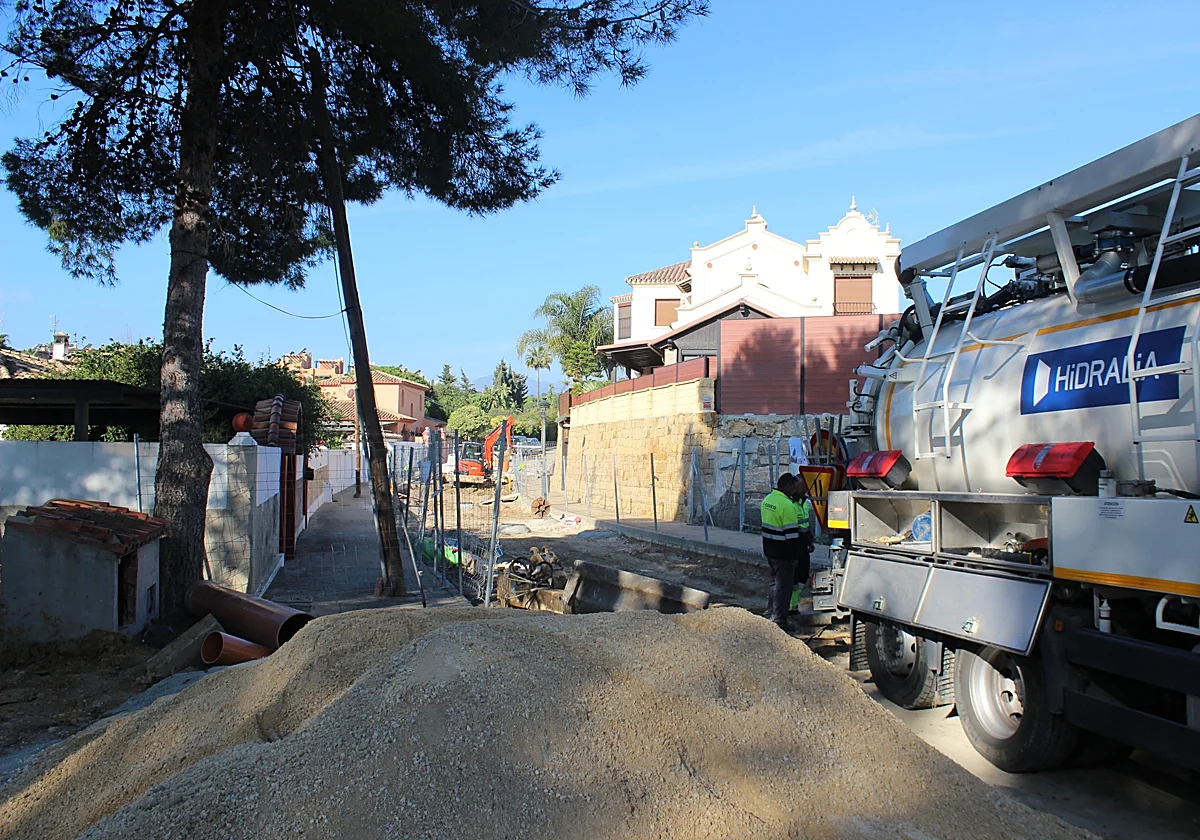 Más de 20 millones de euros invertidos en Estepona en renovación de infraestructuras hidráulicas en 10 años