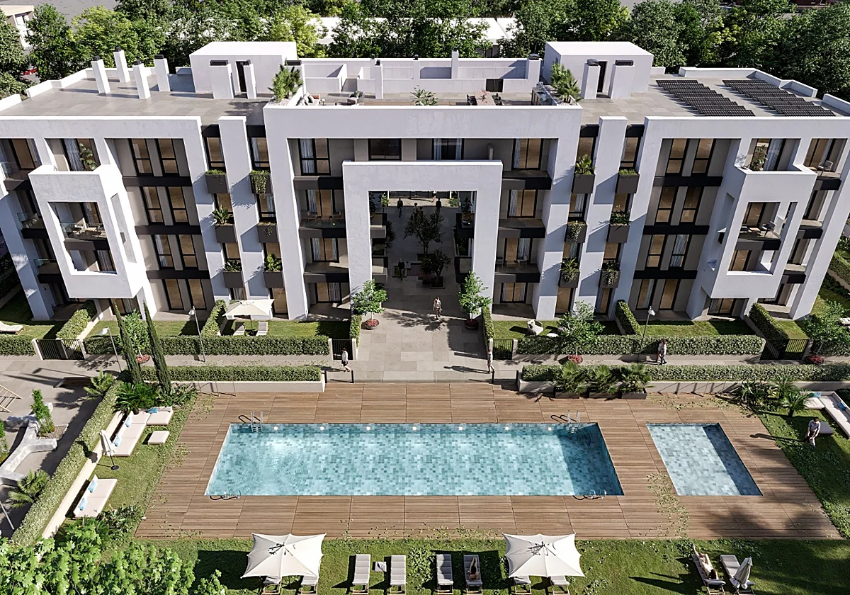 Así será la promoción de VPO que construirá Sierra Blanca en plena Milla de Oro de Marbella