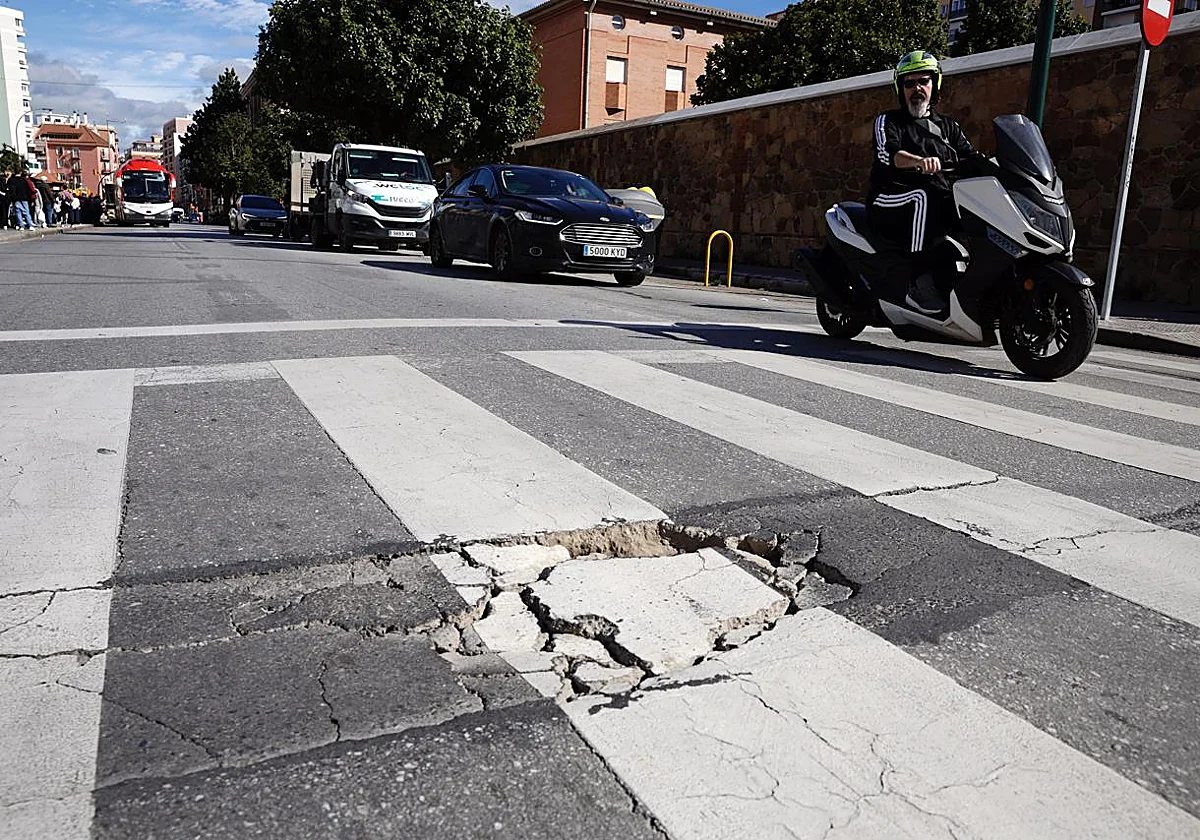 Malaga road surface concerns: tyre sales soar by 80 per cent after storms