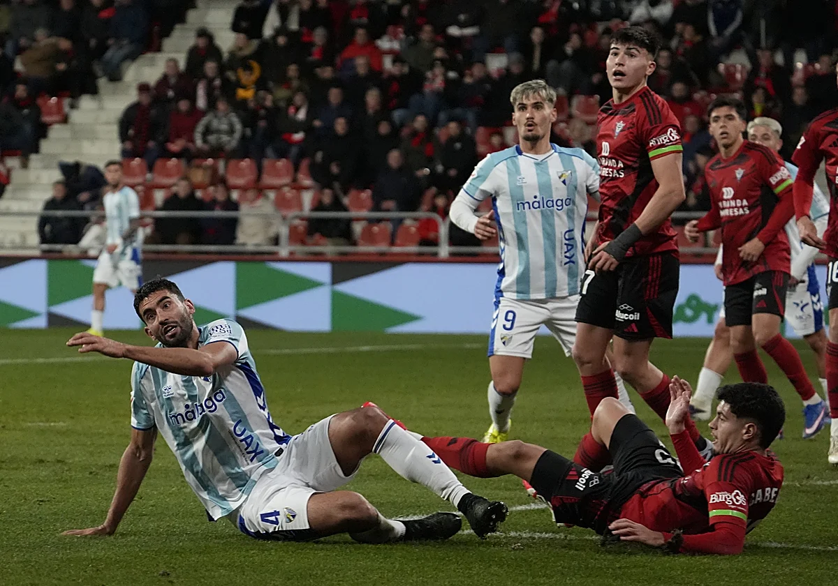 Galilea será baja más de un mes en el Málaga por una lesión muscular