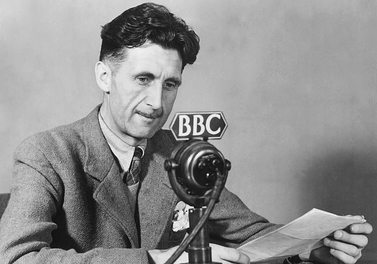 El mundo distópico y real de George Orwell