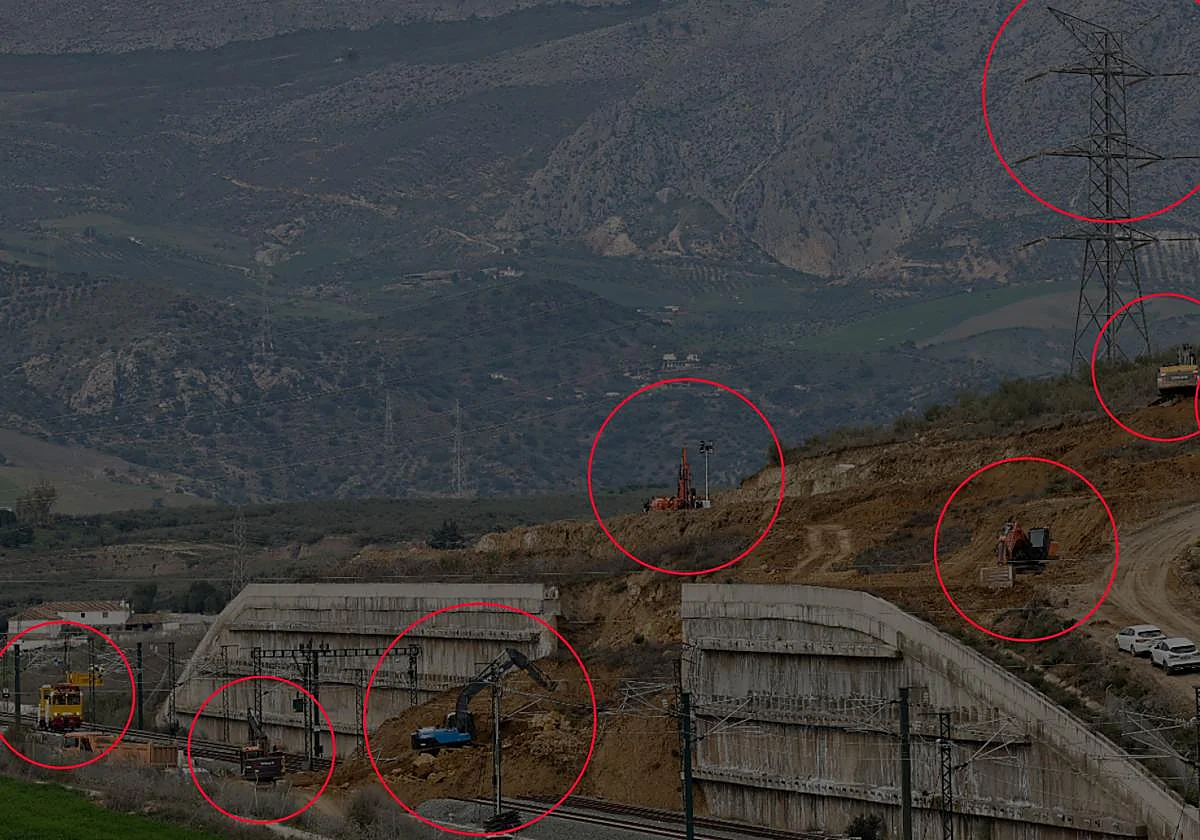 Repairs to Malaga high-speed rail line move to 24-hour shifts ahead of Easter