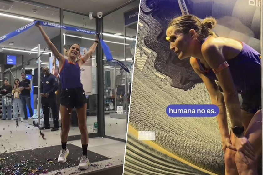 24 horas corriendo en un escaparate: el último reto de Verdeliss recuerda que los retos imposible son un enorme negocio