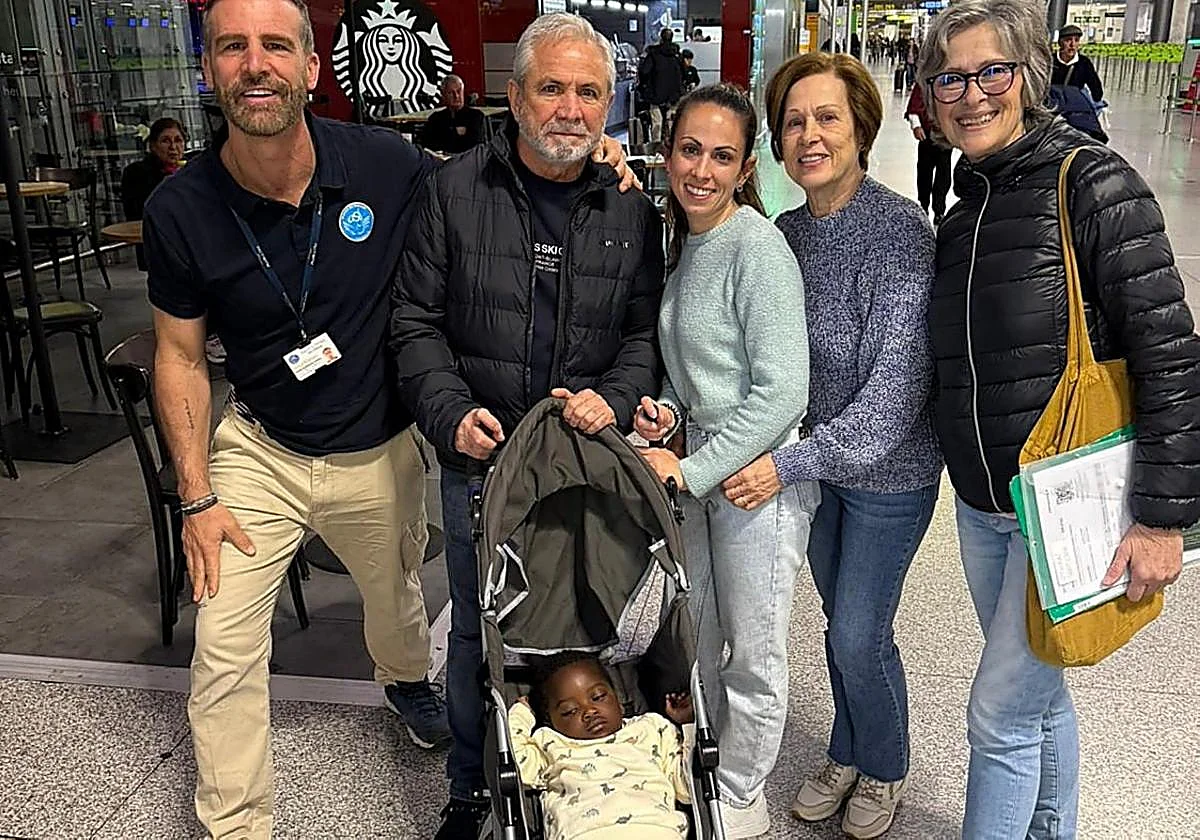 Ethan, the 20-month-old baby saved by heart surgery in Malaga