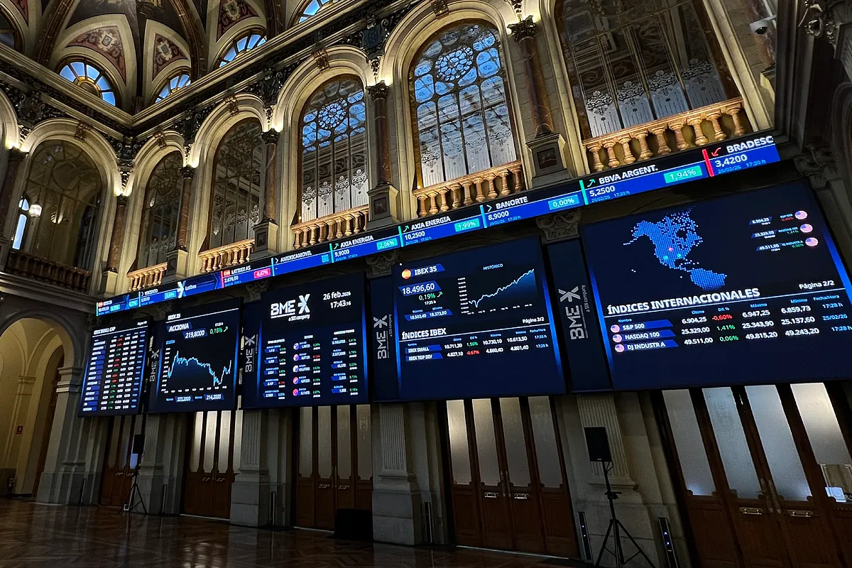 Las empresas del Ibex ganan un récord de 64.240 millones en 2025