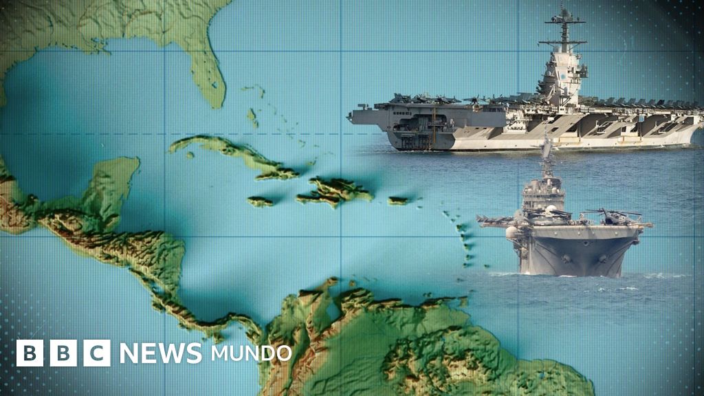 Los mapas que muestran las islas caribeñas que están ayudando a EE.UU. en sus operaciones militares contra lanchas de Venezuela