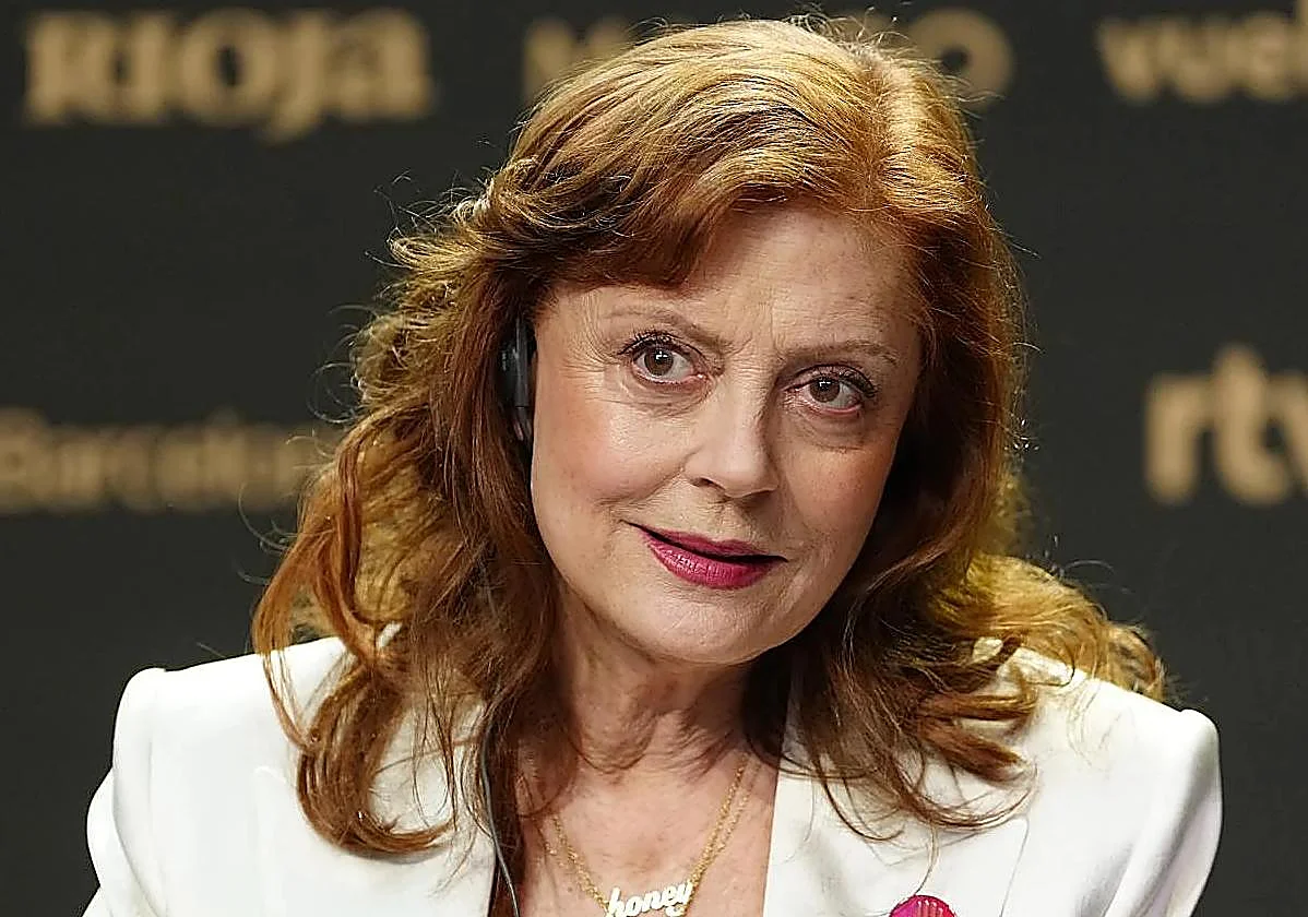 Susan Sarandon aplaude la «rigidez moral» de Pedro Sánchez respecto a Gaza tras recoger el Goya Internacional