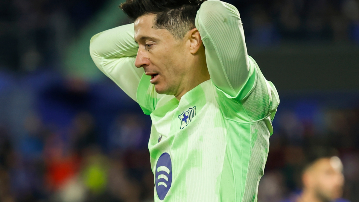 Lewandowski se rompe justo antes del partido ante el Atlético