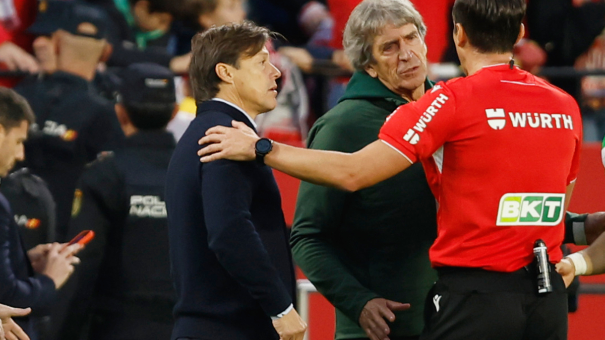 Pellegrini, sobre Almeyda: "Siete partidos por una discusión con el árbitro me parece una barbaridad"