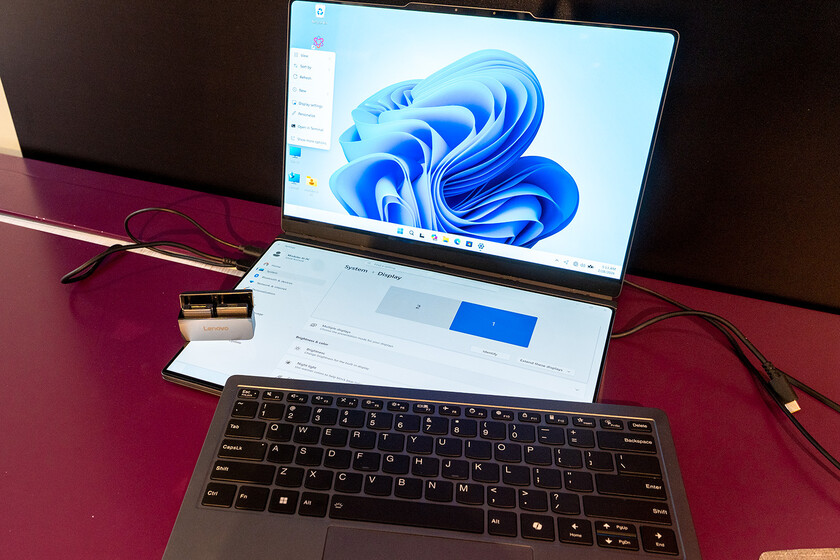 Lenovo se ha inventado un portátil transformer y modular: se desmontan hasta los puertos. Y lo hemos probado