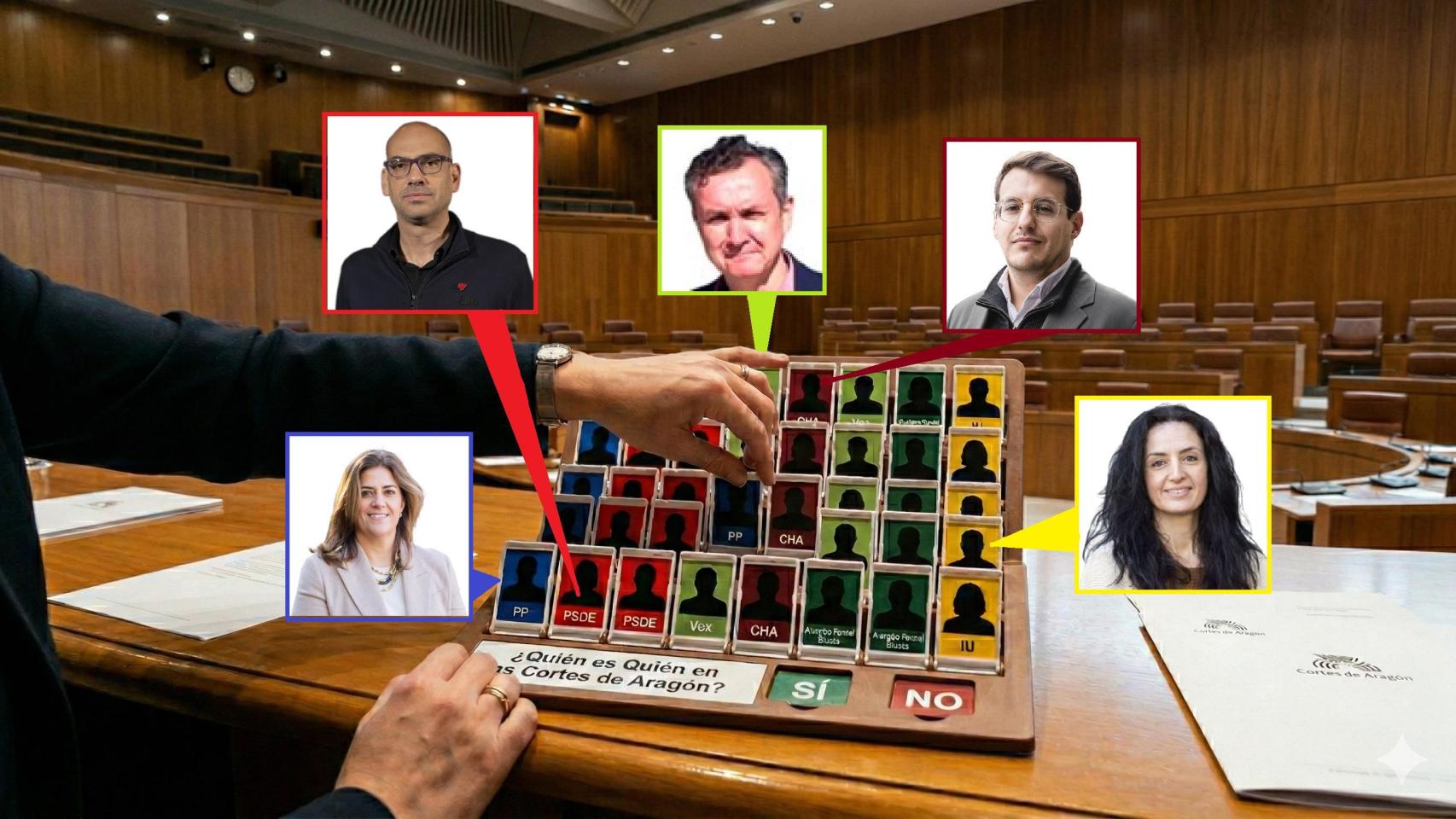 Quién es quién en las nuevas Cortes de Aragón: de un expresentador de TV a una actriz y un experto en robótica