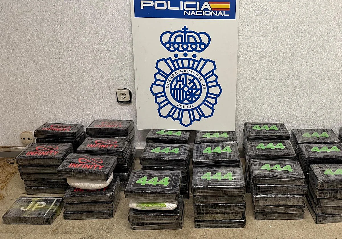 110 kilos of cocaine in sports bags: blow to network as two leaders arrested in Fuengirola