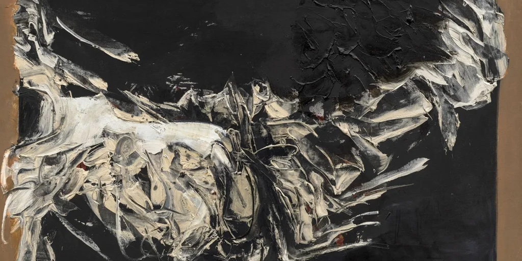 'Huellas. Huellas (Pinturas 1958-1962)' de Rafael Canogar: regreso a las esencias del fundador de El Paso