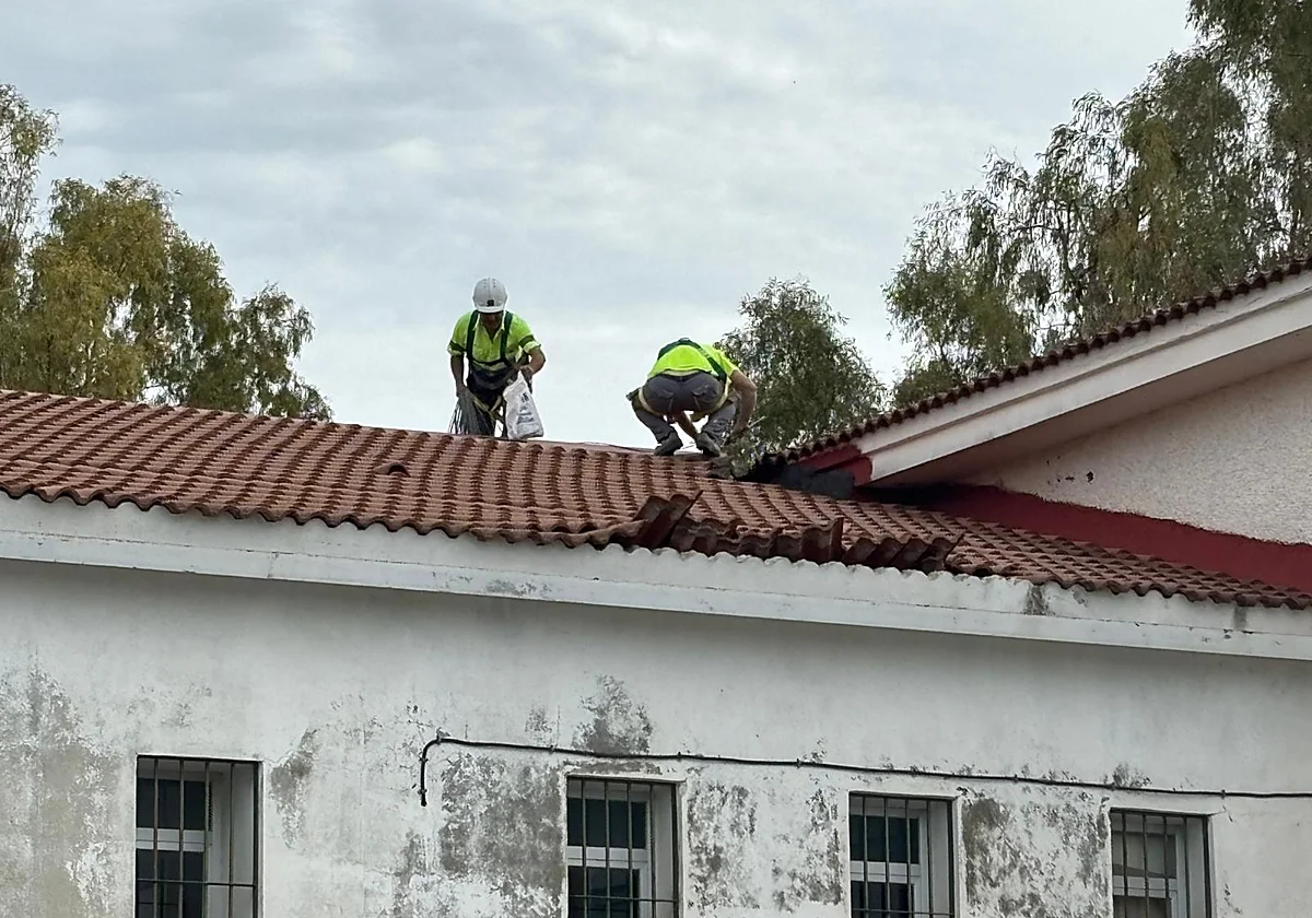 La Junta acomete obras de urgencia en el IES Pérez de Guzmán de Ronda tras los daños del temporal
