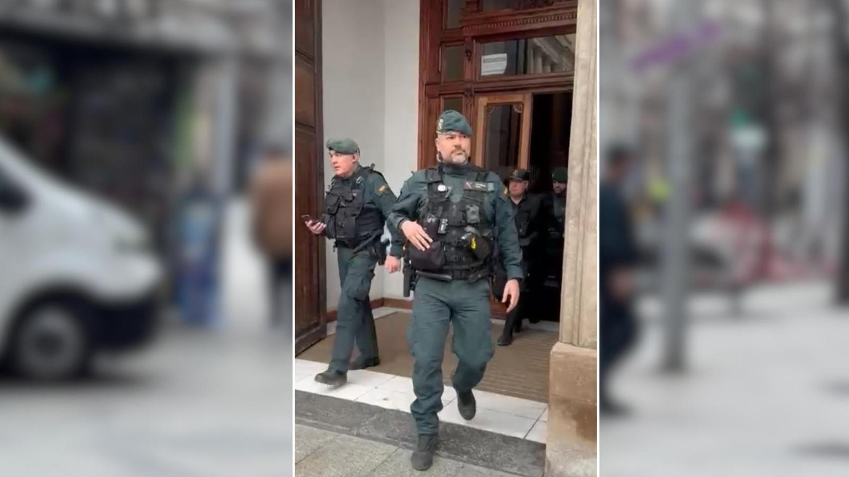 La Guardia Civil vuelve a registrar la sede de Forestalia en pleno centro de Zaragoza