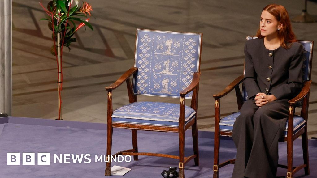 María Corina Machado dedica el Nobel de la Paz a los "héroes anónimos de la resistencia" en un mensaje leído por su hija en la entrega del premio en Noruega