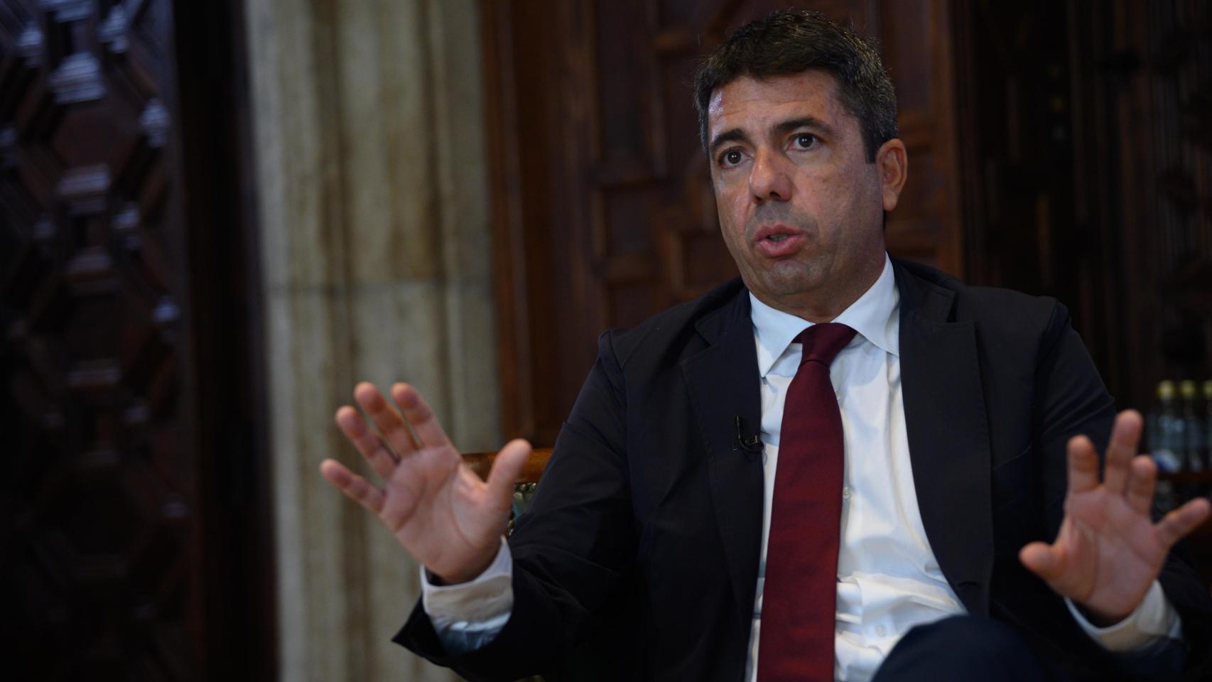 El TSJ valenciano da dos días a la Fiscalía y a las partes para pronunciarse sobre la exposición razonada contra Mazón