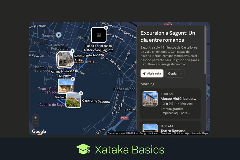 Cómo planificar rutas con Claude: di el tipo de viaje que quieres y la inteligencia artificial te busca destino e itinerario