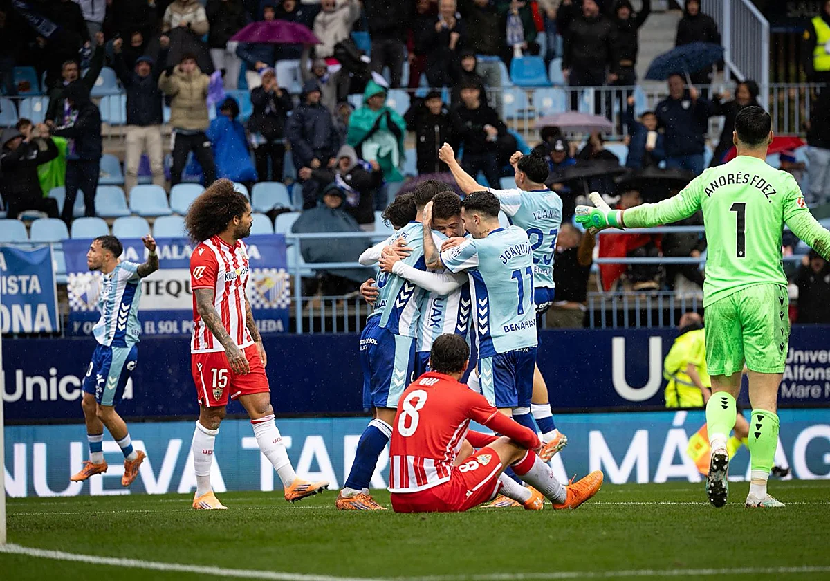El 'goal average' sonríe al Málaga