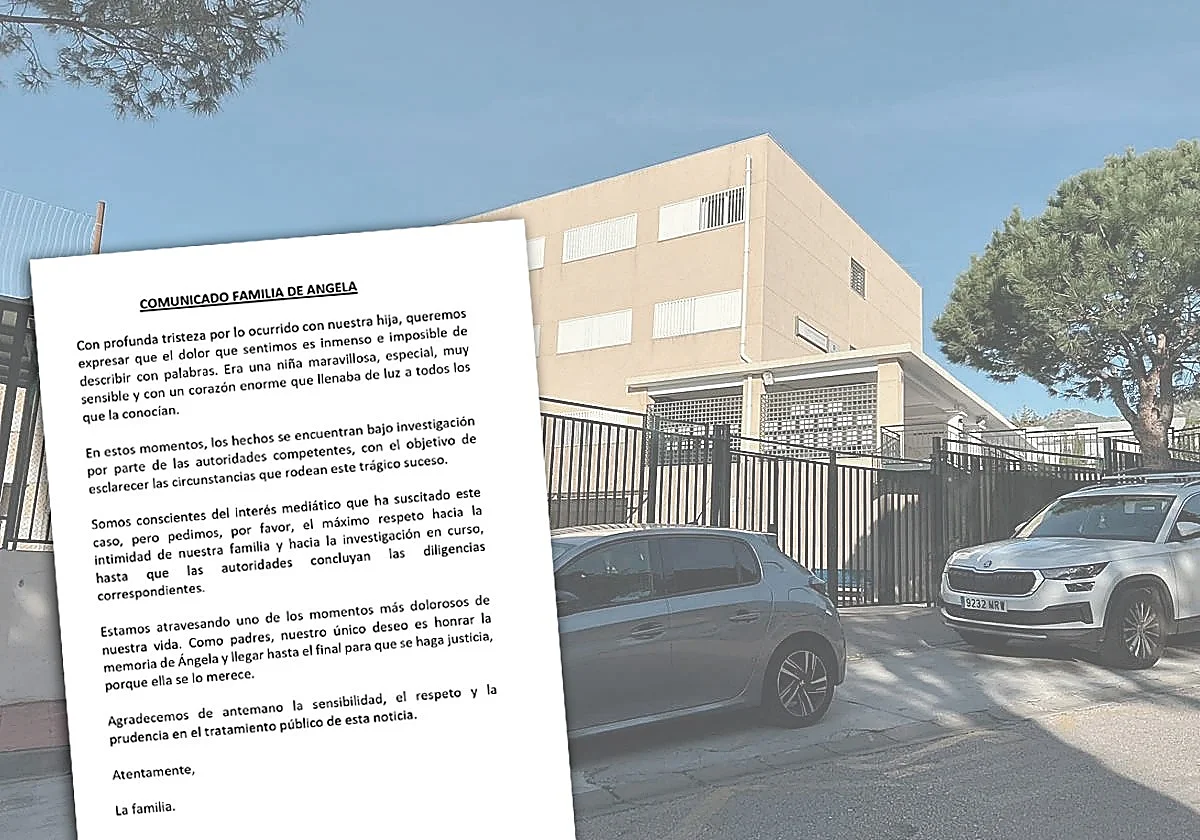 Carta de los padres de la menor que se suicidó en Benalmádena: «Nuestro deseo es llegar hasta el final para que se haga justicia»