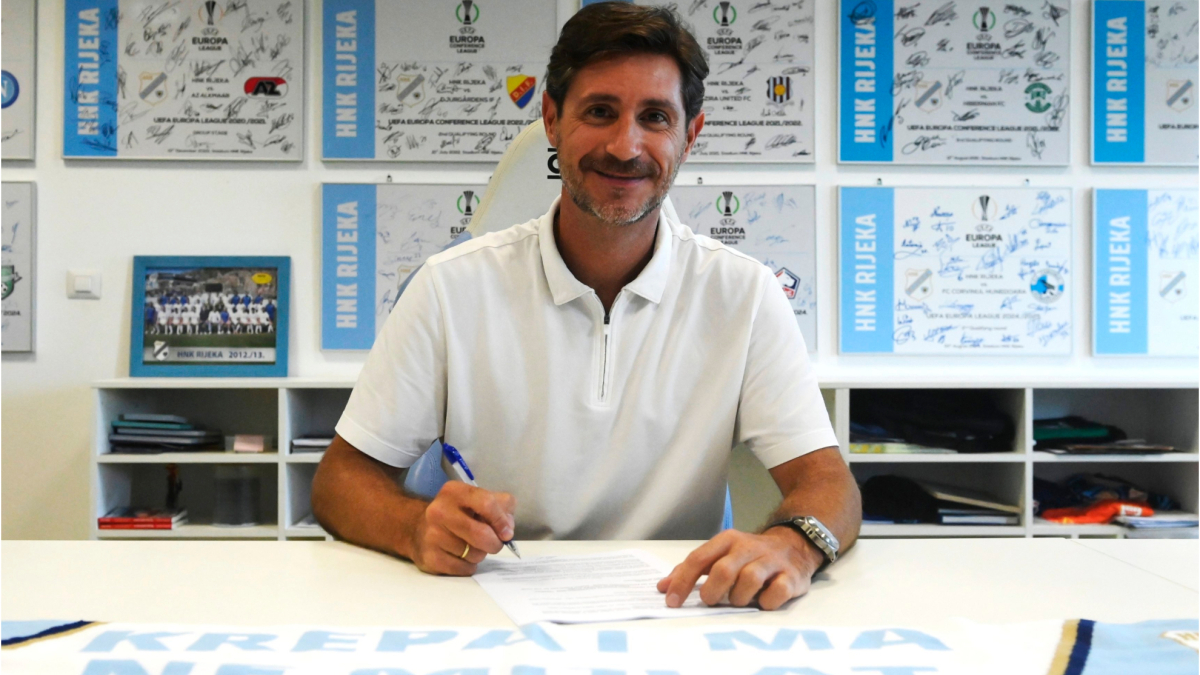 Susto de salud para Víctor Sánchez del Amo en un Rijeka al que guía por buen camino