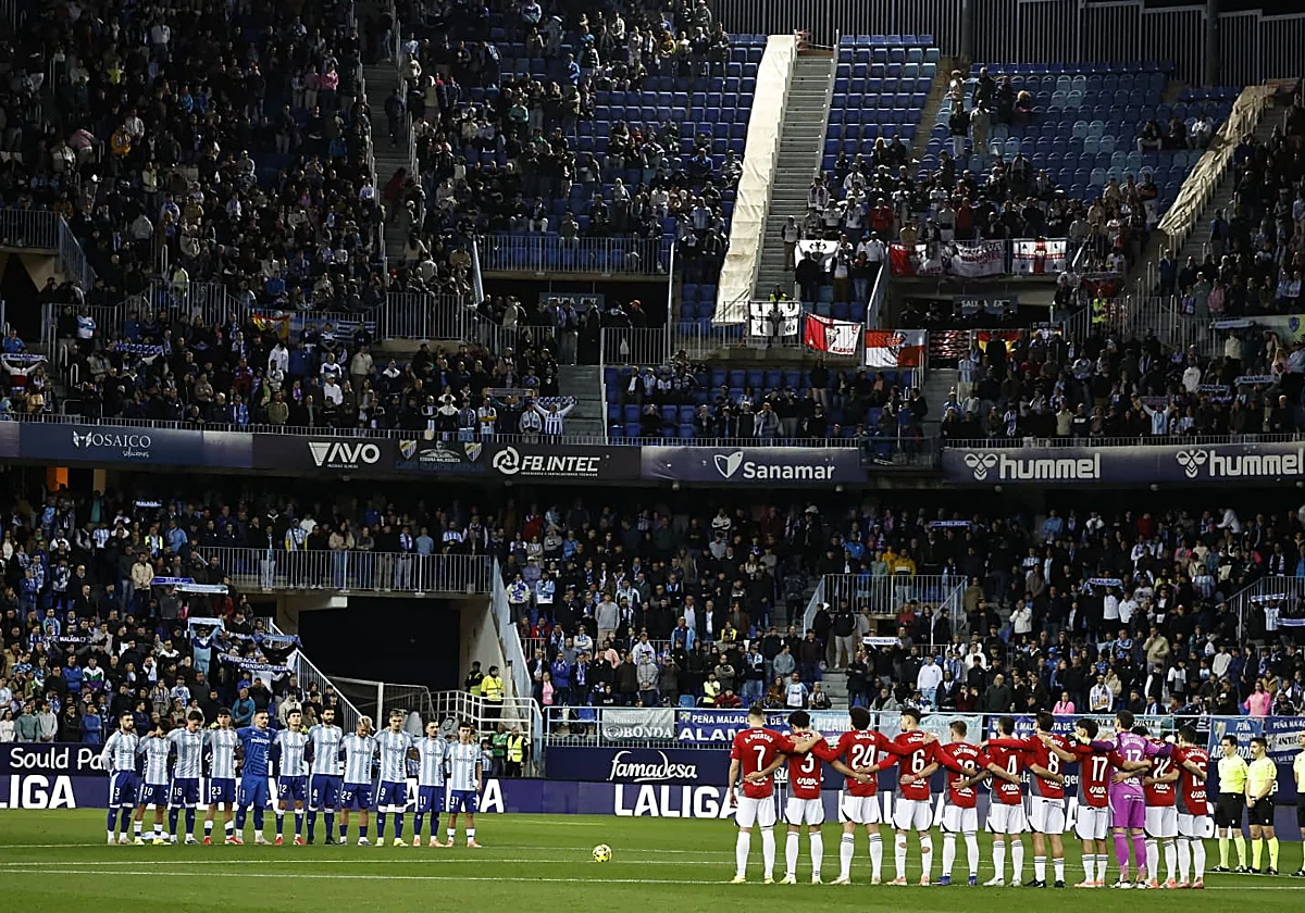 La Rosaleda podría acercarse al lleno el sábado pese a la lluvia prevista