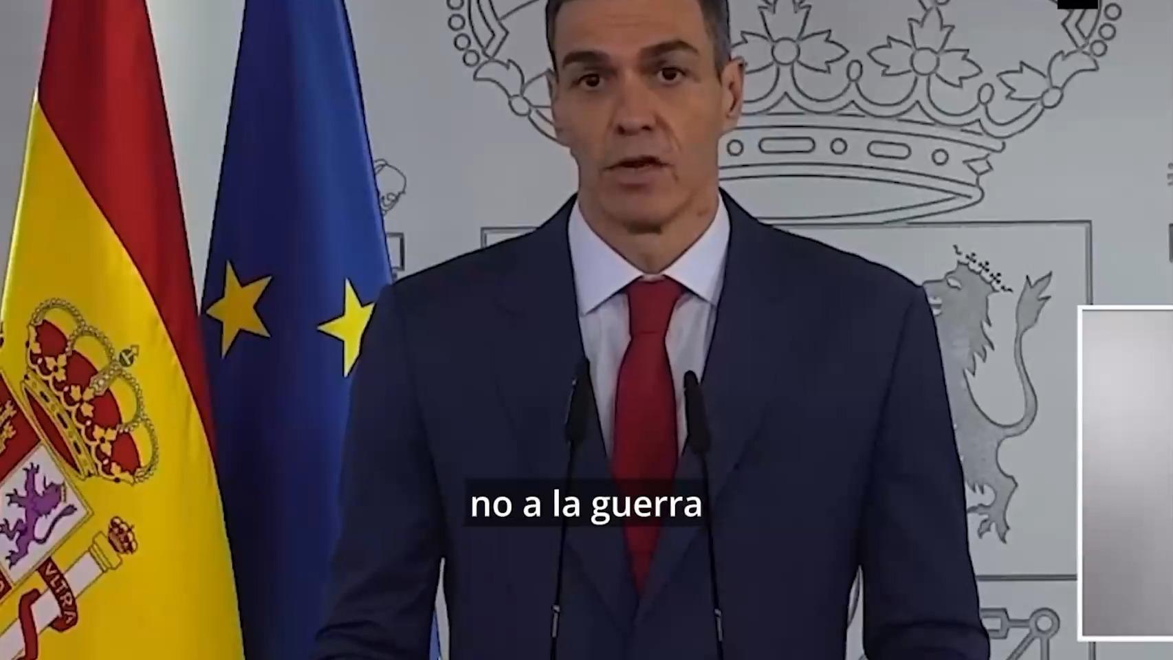 Portazo de Sánchez a la Casa Blanca: tilda de "fake news" el anuncio de que "España está cooperando" sobre Irán