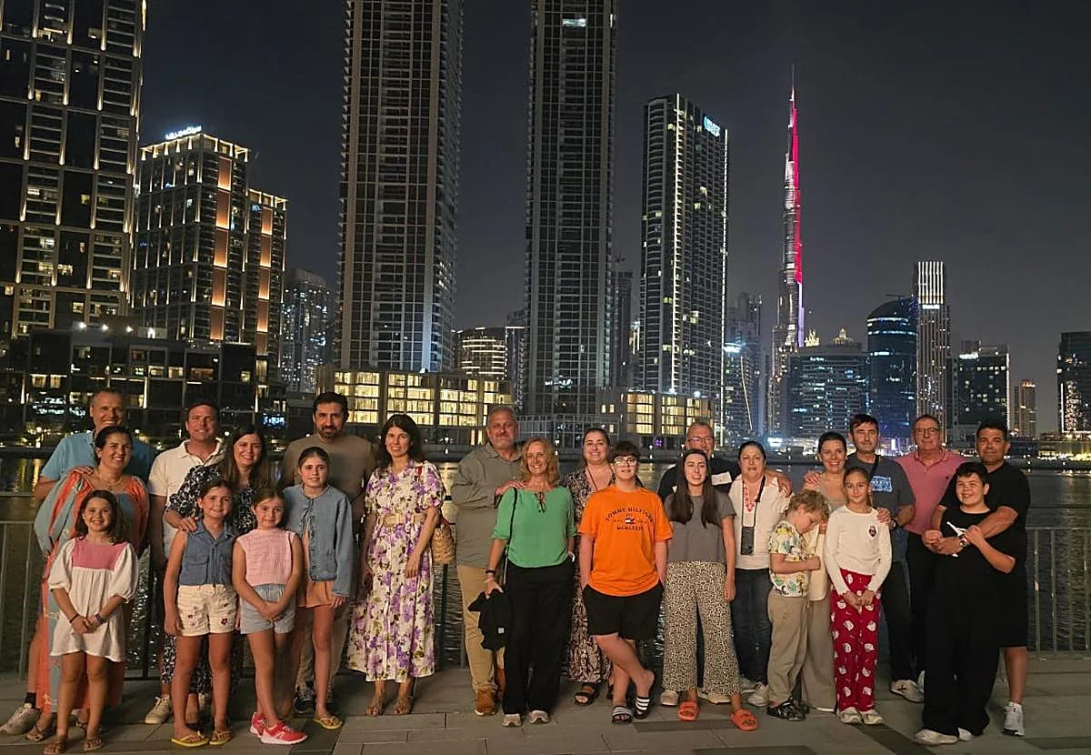 Malagueños atrapados en Dubái con actitud positiva: una familia agradece el trato recibido pese a la «angustia» que viven