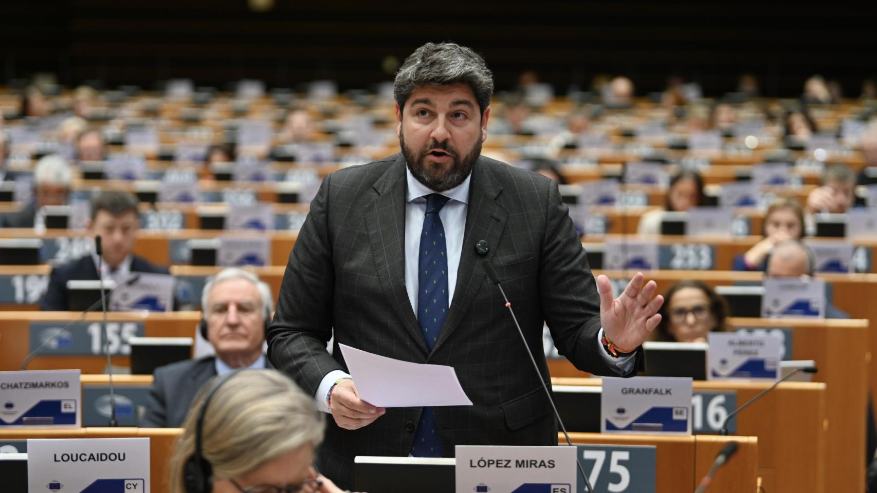 Miras reclama más inversiones a Europa para modernizar presas e infraestructuras hídricas en Murcia