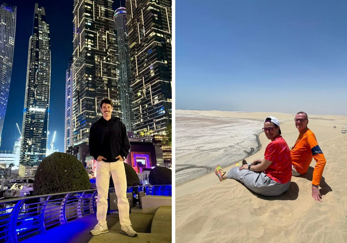 Así se protegen de los misiles los españoles afincados en el golfo Pérsico