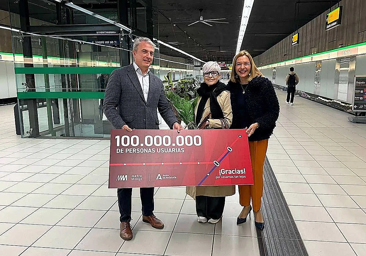 Malaga's Metro reaches 100 million travellers