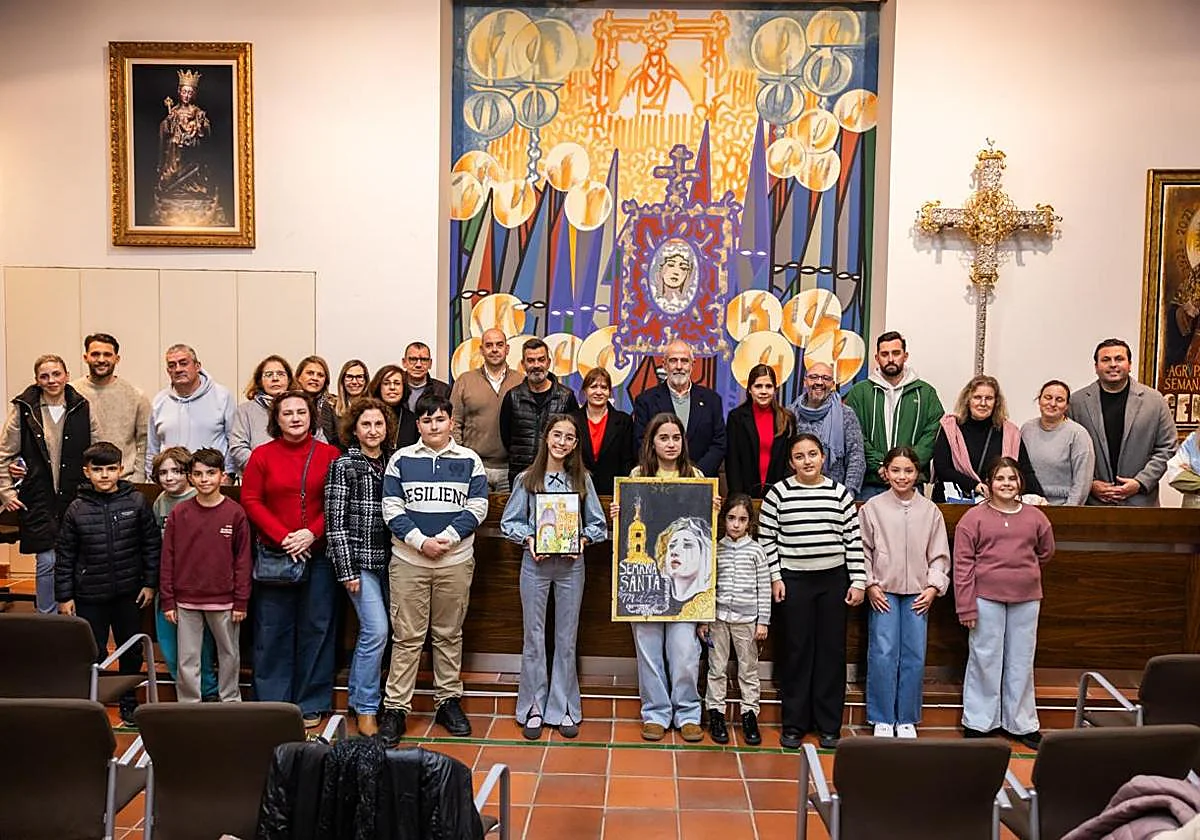 El Concurso Infantil de Dibujo de la Semana Santa de Málaga ya tiene ganadores