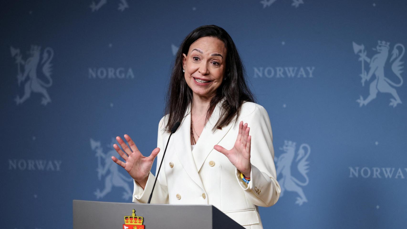 María Corina Machado, sobre si apoyaría un ataque de Trump: "Venezuela ya ha sido invadida por agentes rusos y criminales"