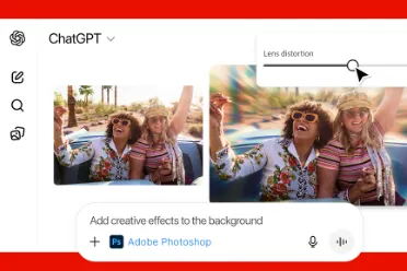 ChatGPT incorpora Photoshop, Acrobat y Adobe Express de forma gratuita