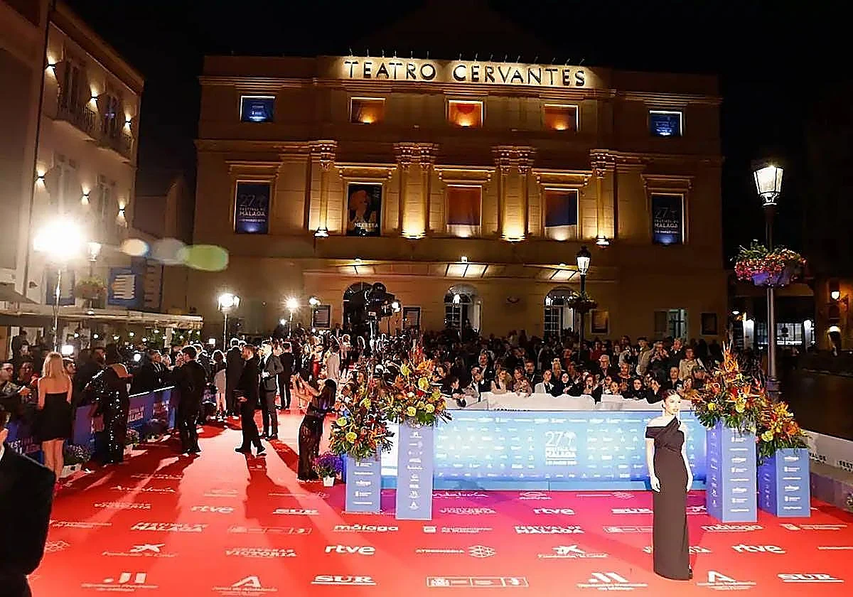 Alfombra roja y gala de entrega del Premio Málaga SUR a Rossy de Palma