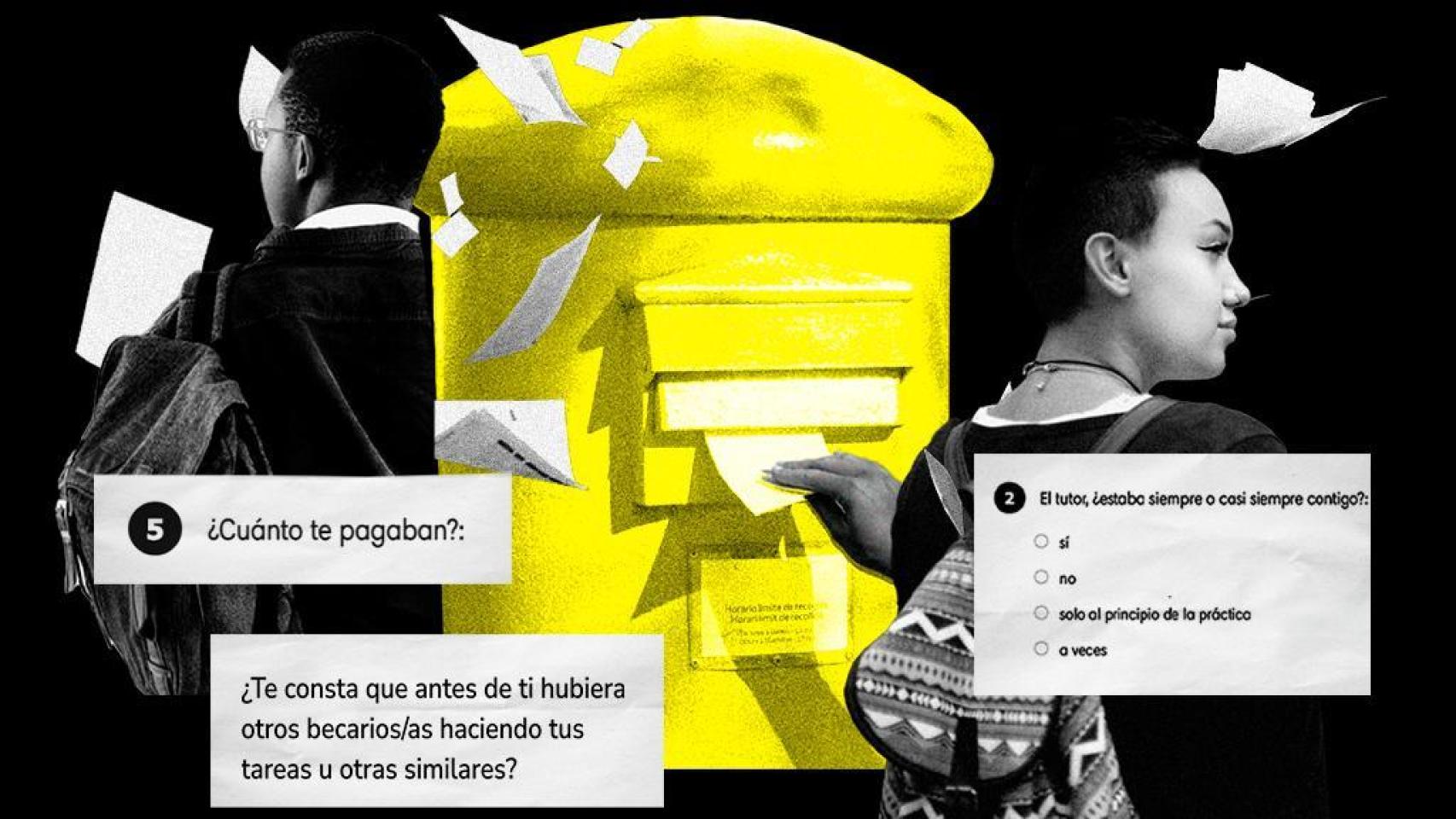 "¿Había otro que antes hacía tu trabajo?", "¿cuánto cobras?": las preguntas del 'buzón del becario' para denunciar a las empresas