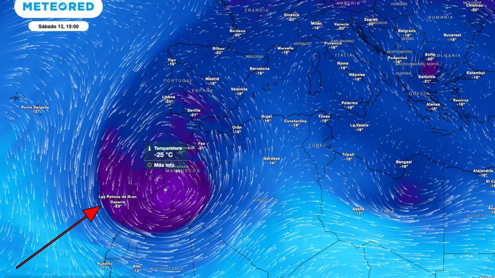 Llega una dana a España este fin de semana: Aemet avisa por más de 100 l/m2 de lluvia en estas zonas, nieve y fuertes tormentas