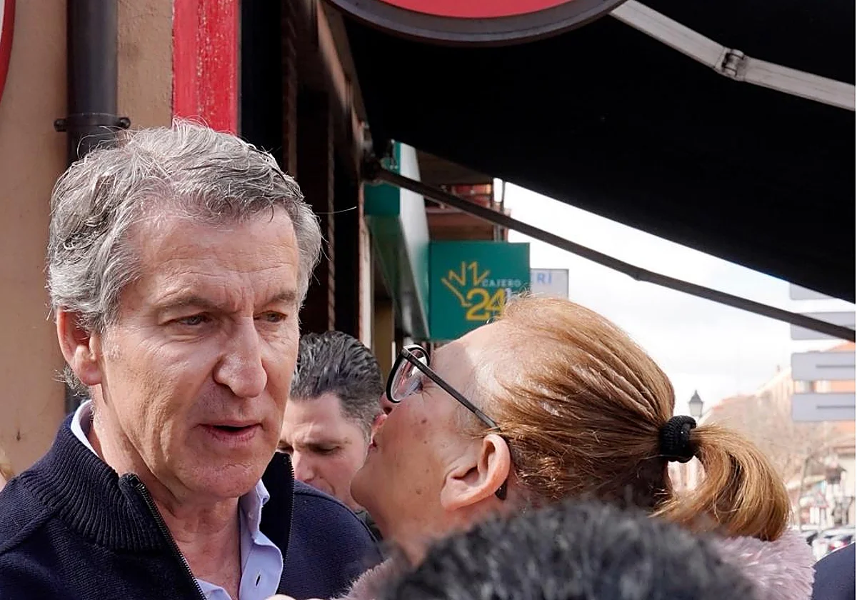 Feijóo pide el voto frente a quien busca «dispersar, bloquear y dividir»