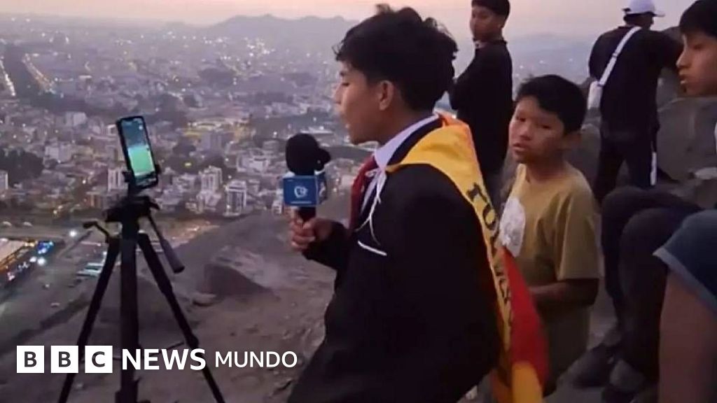Pol Deportes, el adolescente peruano que se volvió viral al narrar desde un cerro la final de la Copa Libertadores y fue invitado a relatar un partido de la Champions del Real Madrid