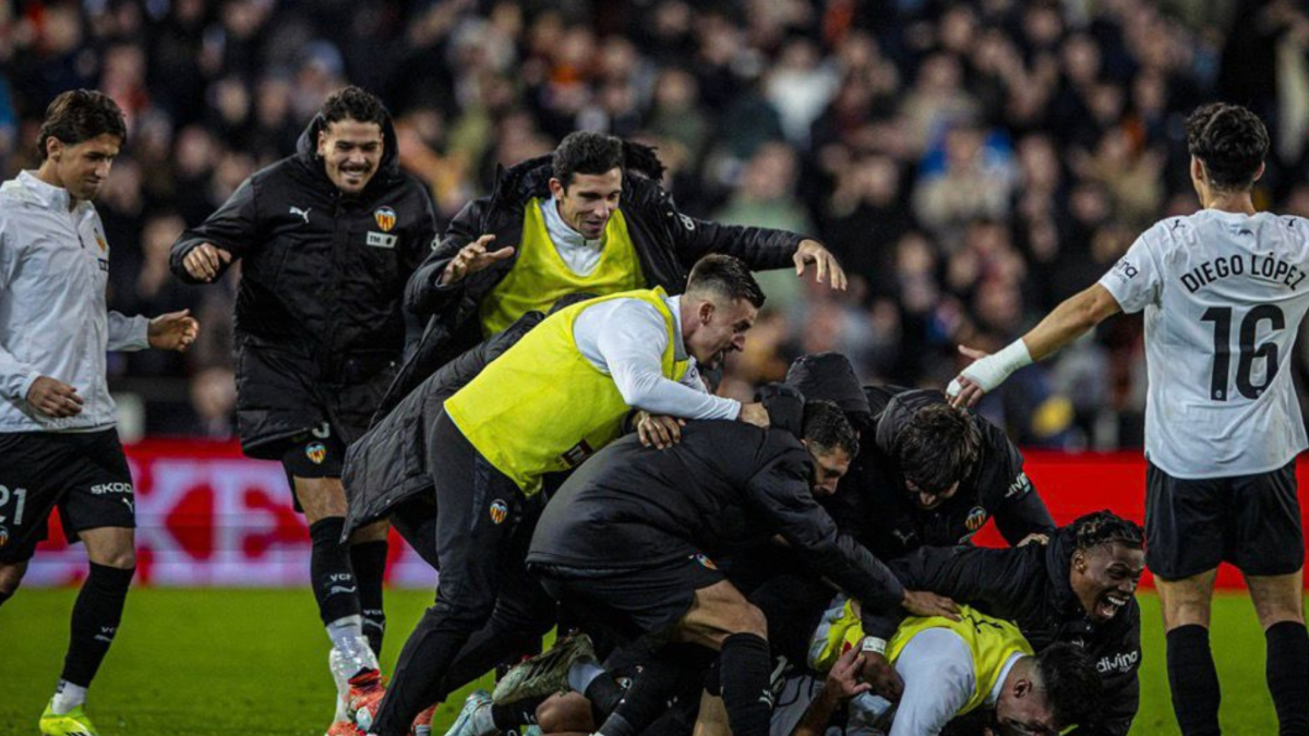 El Valencia remonta un partido... ¡tres años después!
