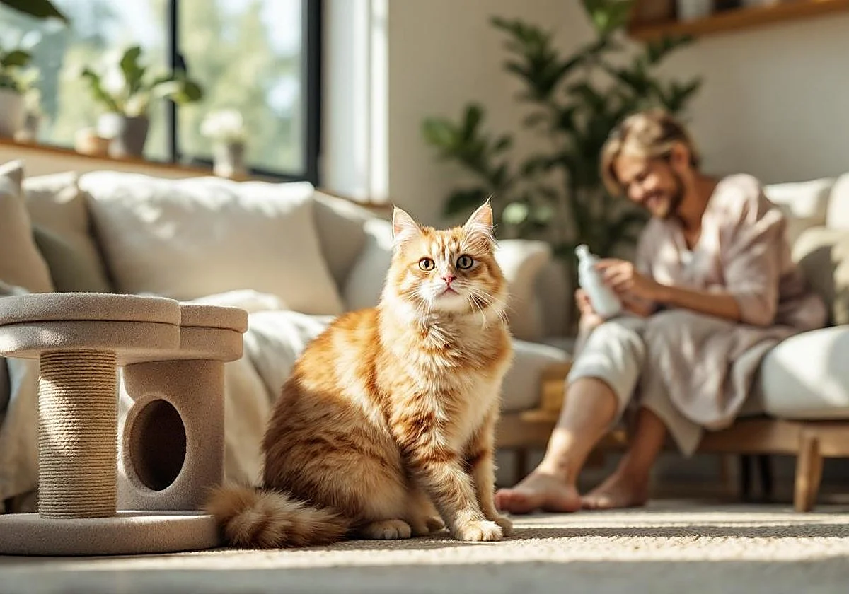 Con estos sprays disuasorios para gatos, tus muebles y cortinas estarán a salvo de arañazos
