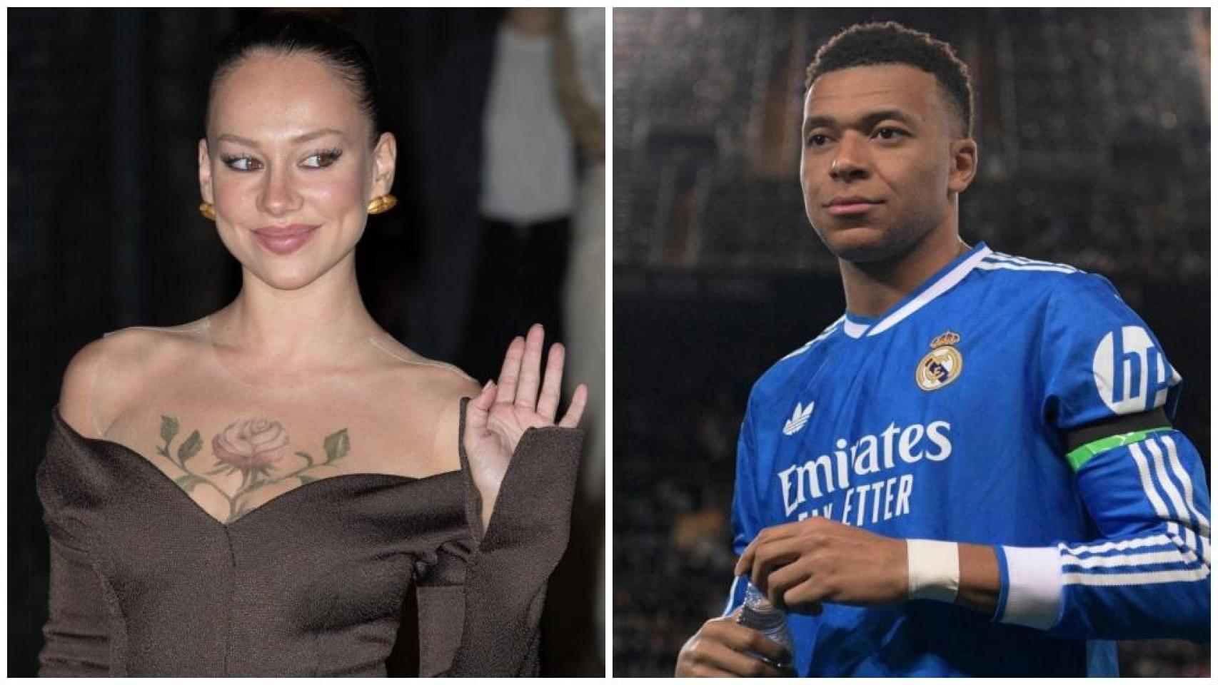El beso que confirma la historia de amor de Ester Expósito y Kylian Mbappé: sus románticas citas entre Madrid y París