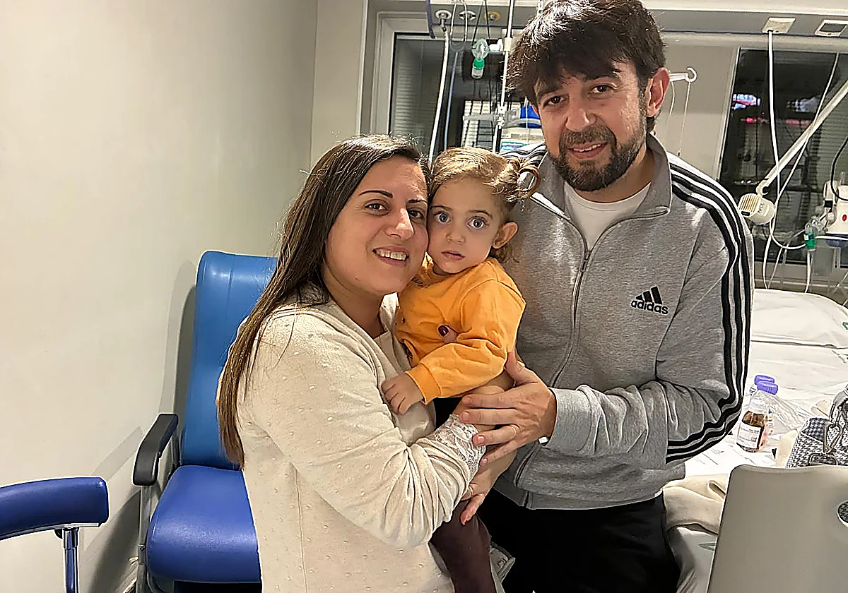 Malaga hospital saves little girl with 'ruptured lung'