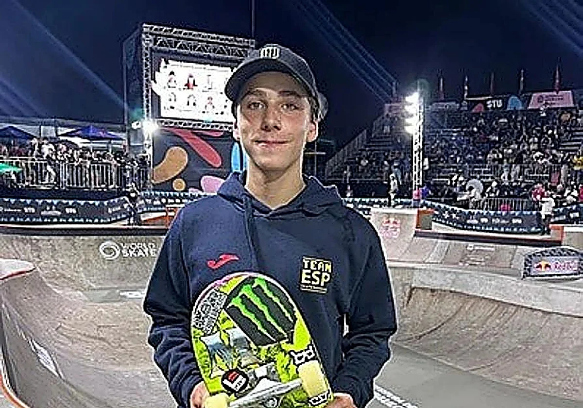 15-year-old Spaniard crowned world skateboarding champion in São Paulo