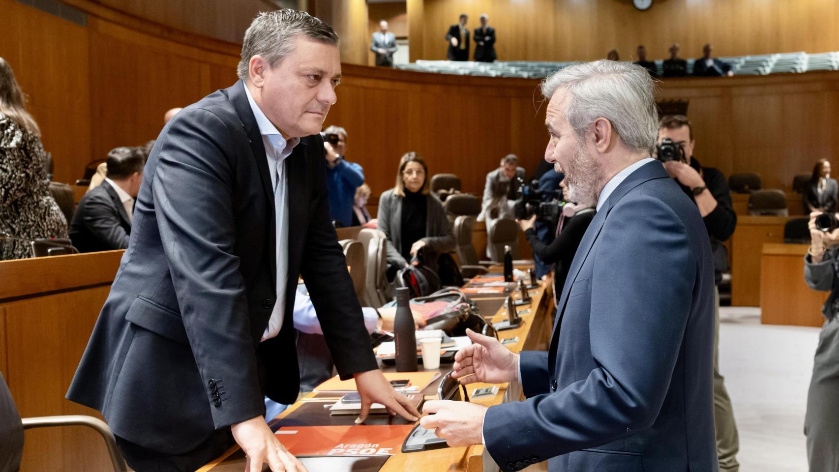 Azcón cita a Vox mañana a las 11.00 para una reunión decisiva en el Pignatelli: o acuerdo o elecciones anticipadas