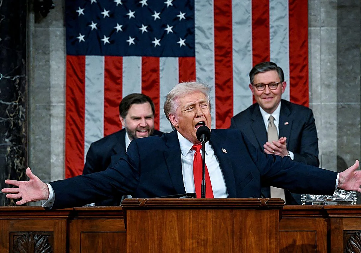 Trump dice que la guerra está «prácticamente terminada» y pide a Irán que «no haga tonterías»