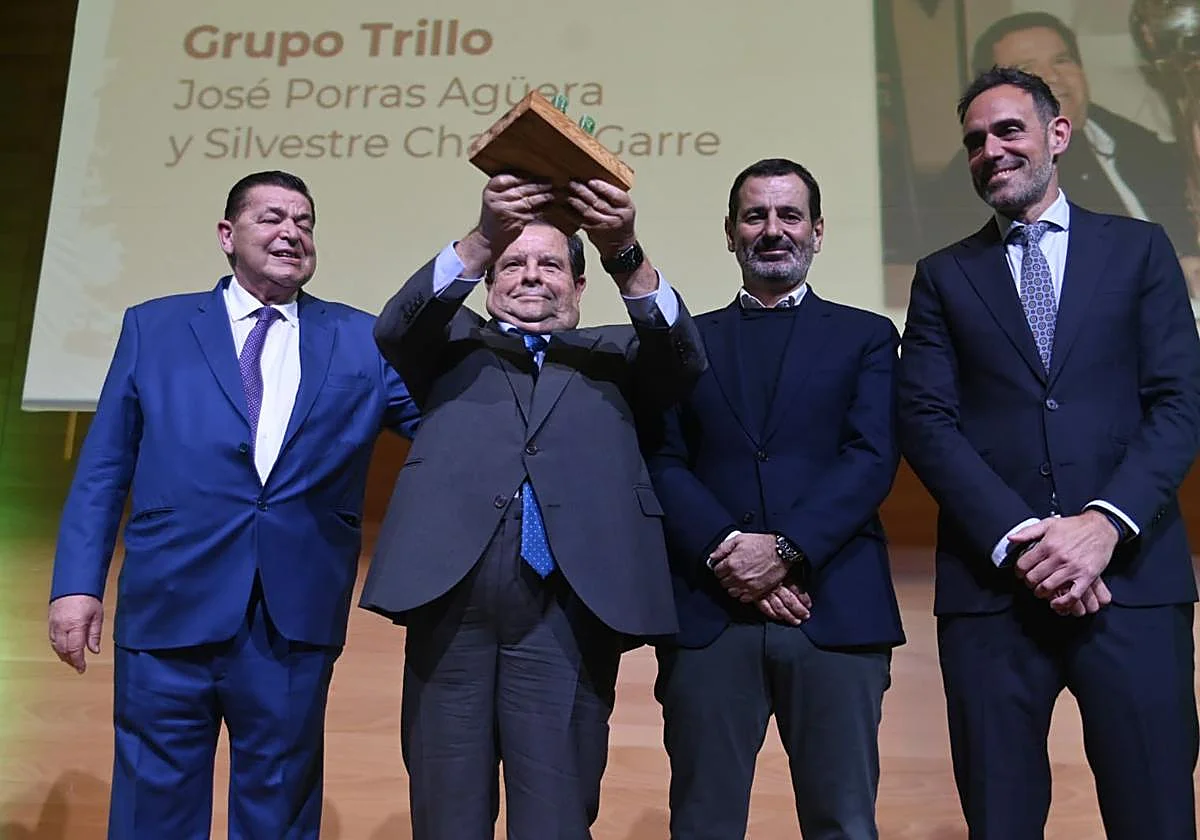 Los fundadores de El Trillo, hosteleros del año en Andalucía