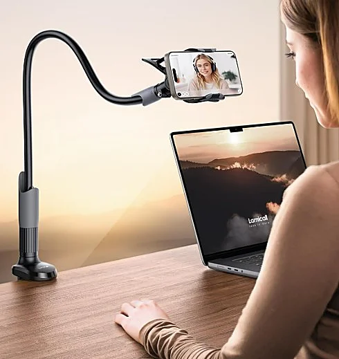 Si haces muchas videollamadas o te gusta grabar vídeos, necesitas este soporte para móvil