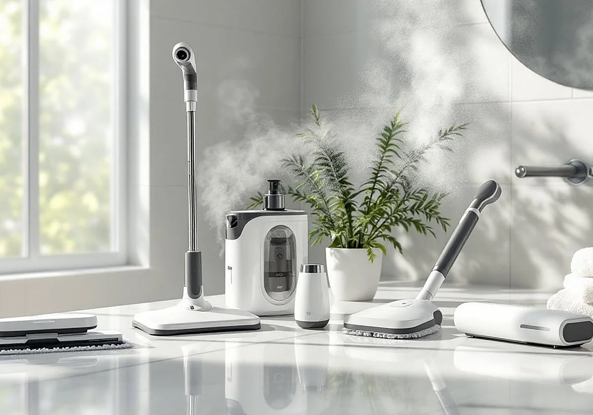 Elimina la suciedad de todo tipo de superficies con estos limpiadores a vapor